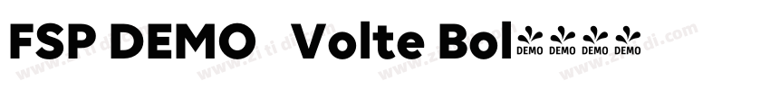 FSP DEMO   Volte Bol字体转换